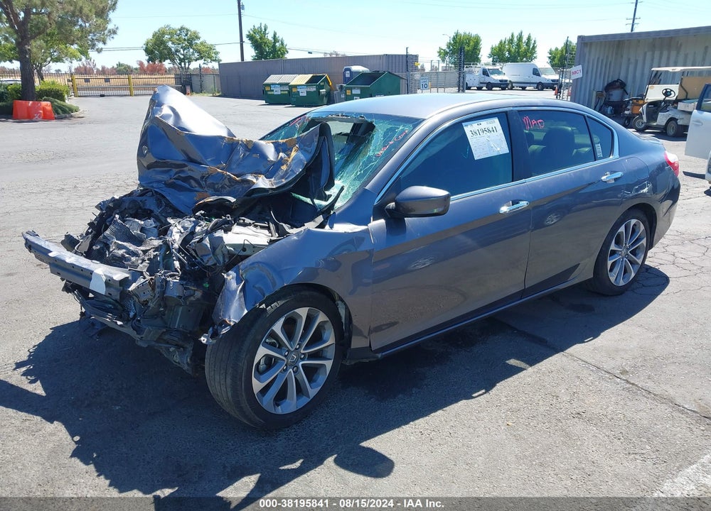 2013 HONDA ACCORD SPORT VIN: 1HGCR2F56DA217717