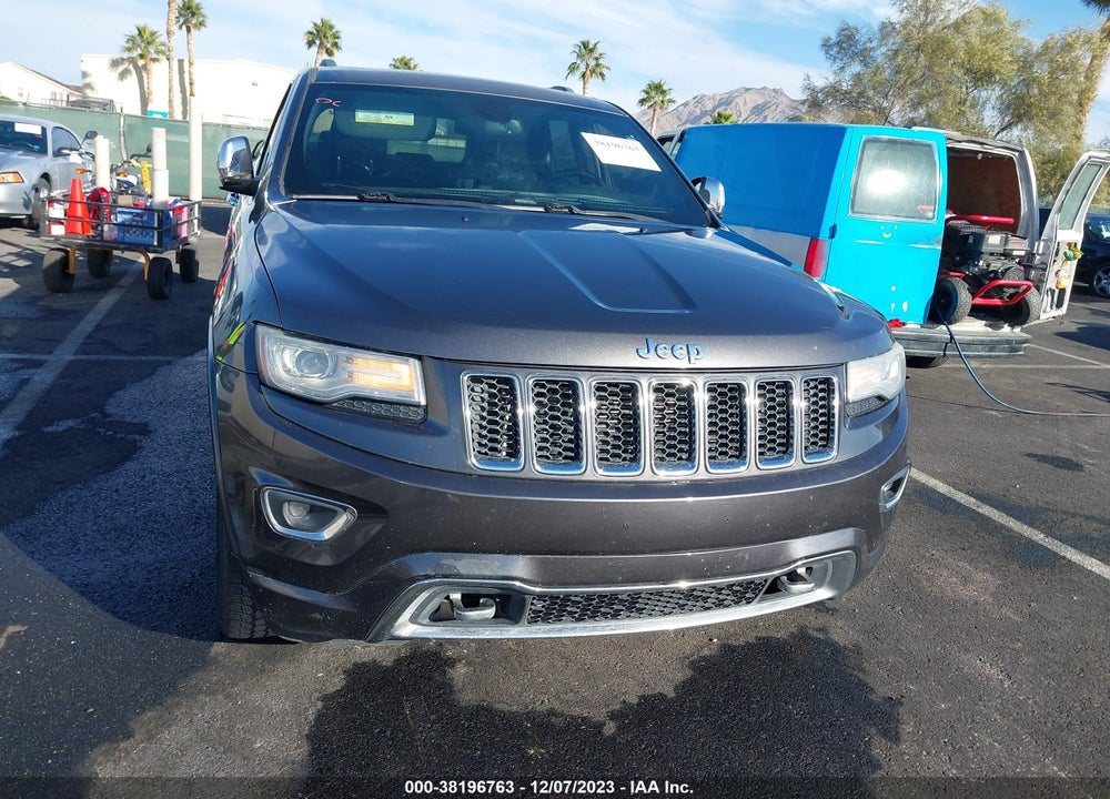 2014 JEEP GRAND CHEROKEE OVERLAND VIN: 1C4RJECG4EC206518