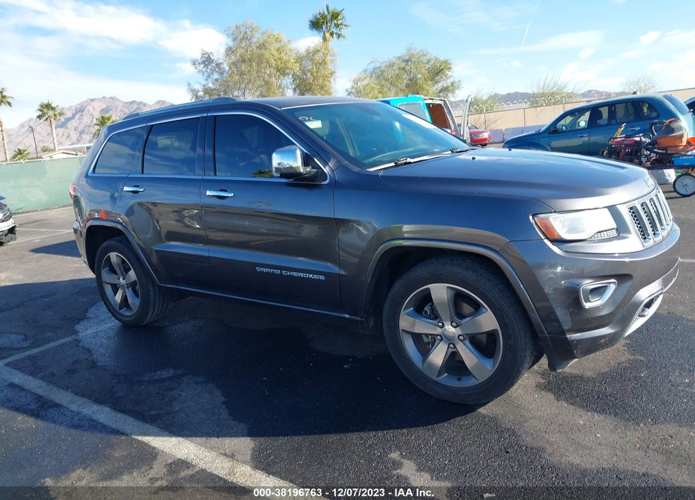 2014 JEEP GRAND CHEROKEE OVERLAND VIN: 1C4RJECG4EC206518