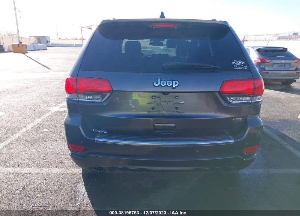 2014 JEEP GRAND CHEROKEE OVERLAND VIN: 1C4RJECG4EC206518