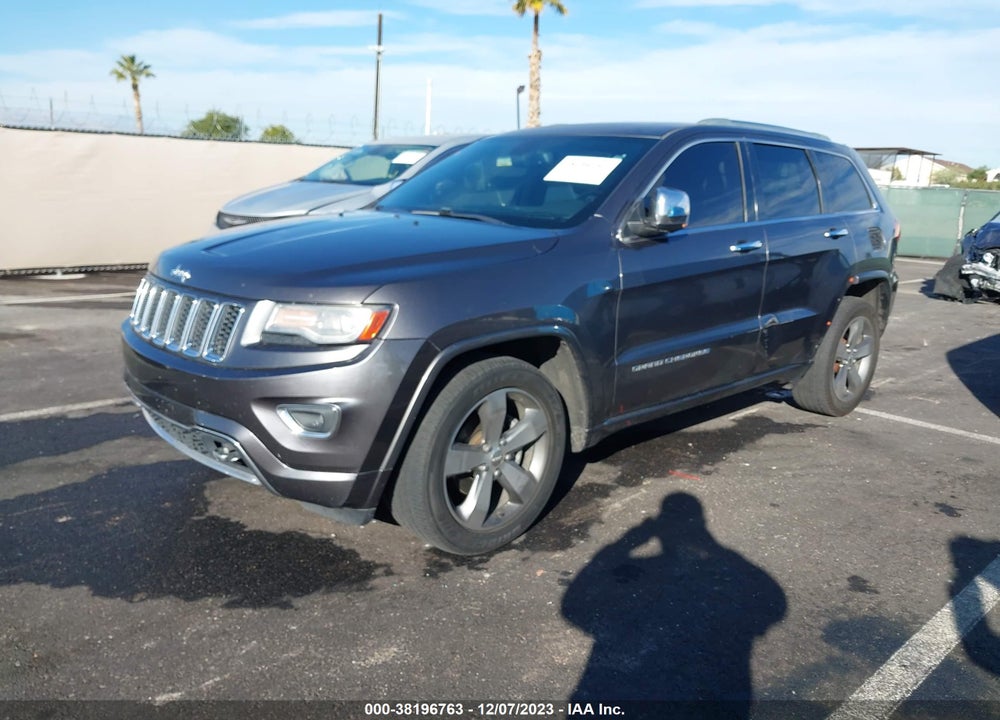 2014 JEEP GRAND CHEROKEE OVERLAND VIN: 1C4RJECG4EC206518