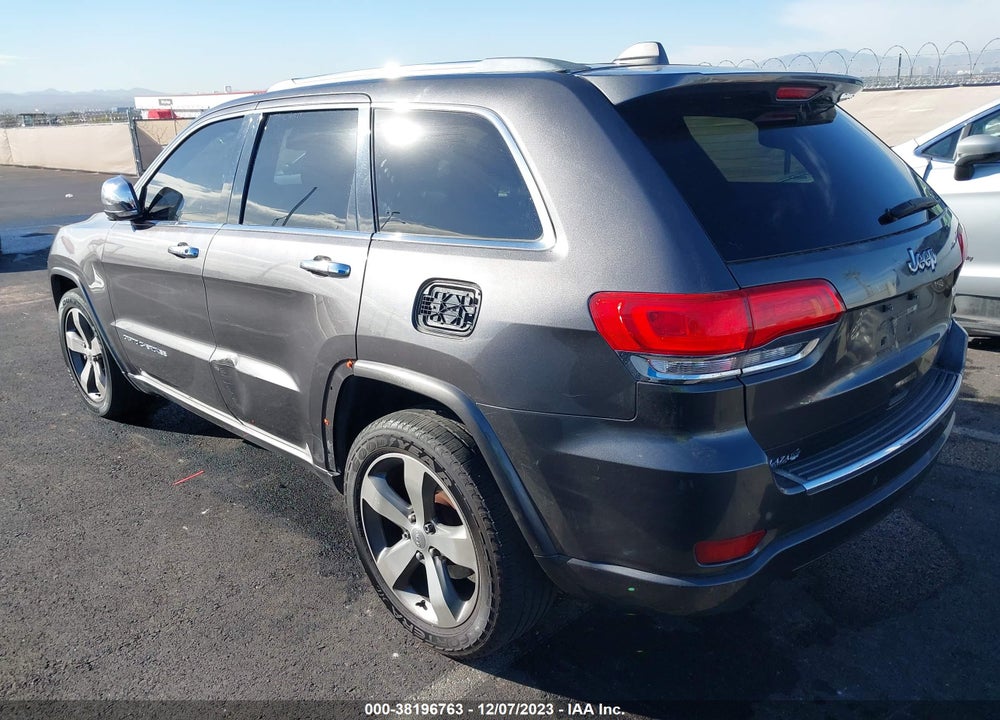 2014 JEEP GRAND CHEROKEE OVERLAND VIN: 1C4RJECG4EC206518