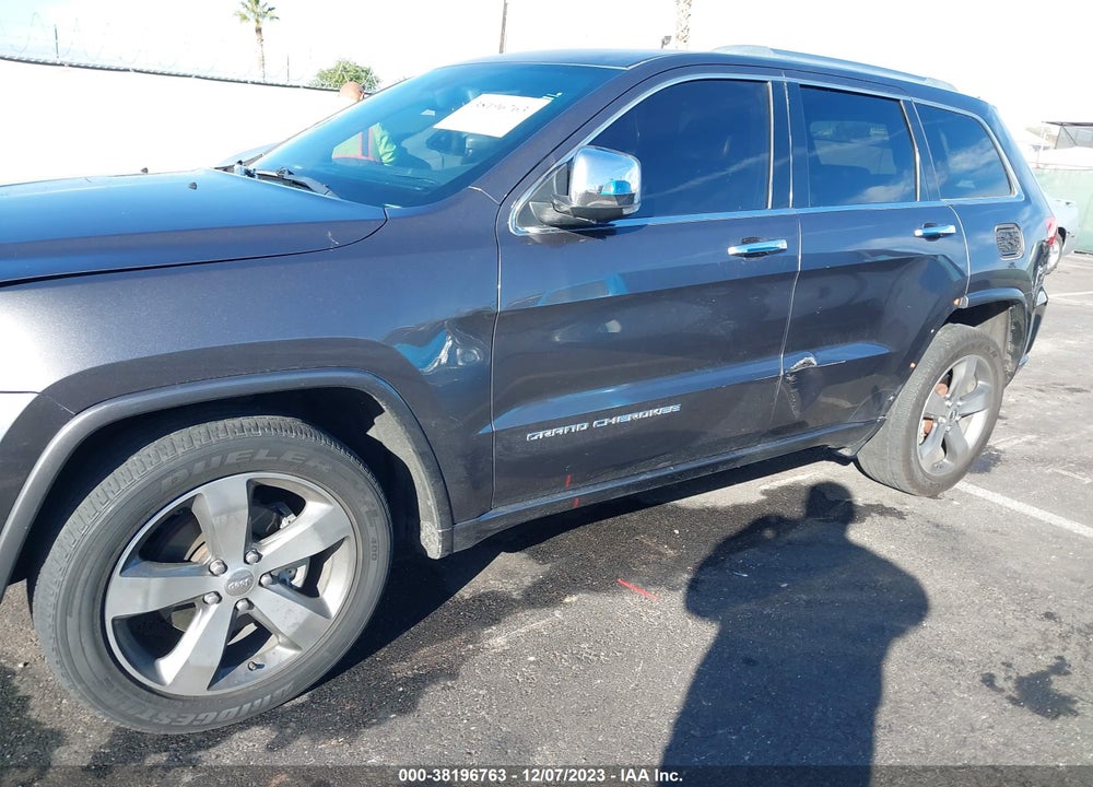 2014 JEEP GRAND CHEROKEE OVERLAND VIN: 1C4RJECG4EC206518
