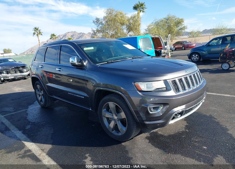 2014 JEEP GRAND CHEROKEE OVERLAND VIN: 1C4RJECG4EC206518