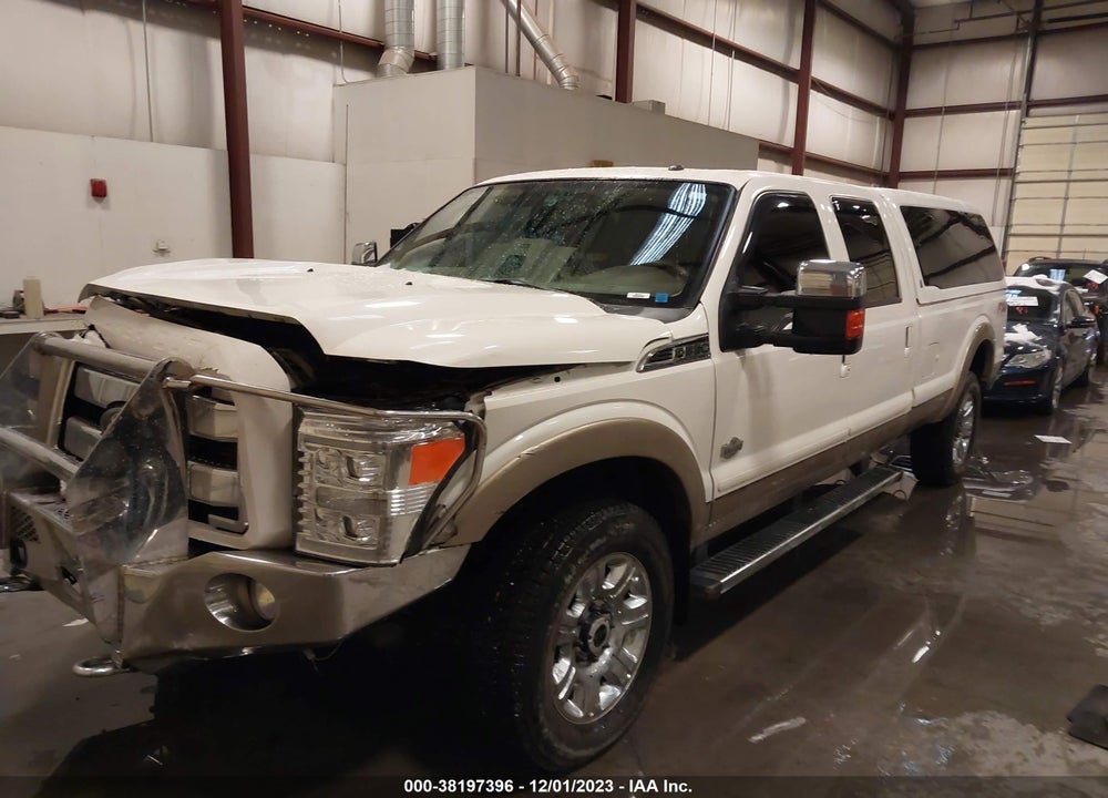 2013 FORD F-350 LARIAT VIN: 1FT8W3BT3DEB62465