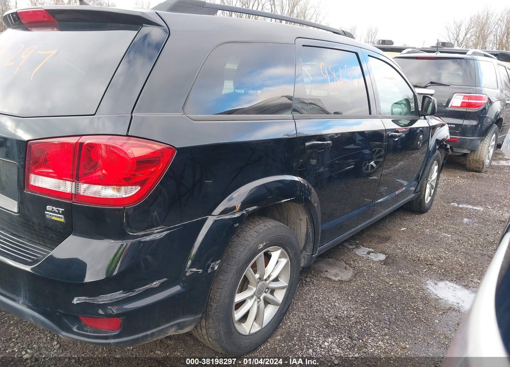 2015 DODGE JOURNEY SXT VIN: 3C4PDCBG0FT743185