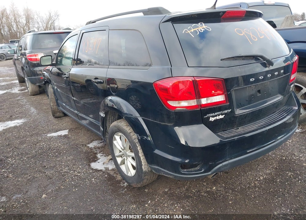 2015 DODGE JOURNEY SXT VIN: 3C4PDCBG0FT743185
