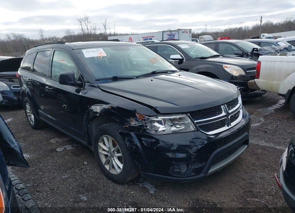 2015 DODGE JOURNEY SXT VIN: 3C4PDCBG0FT743185