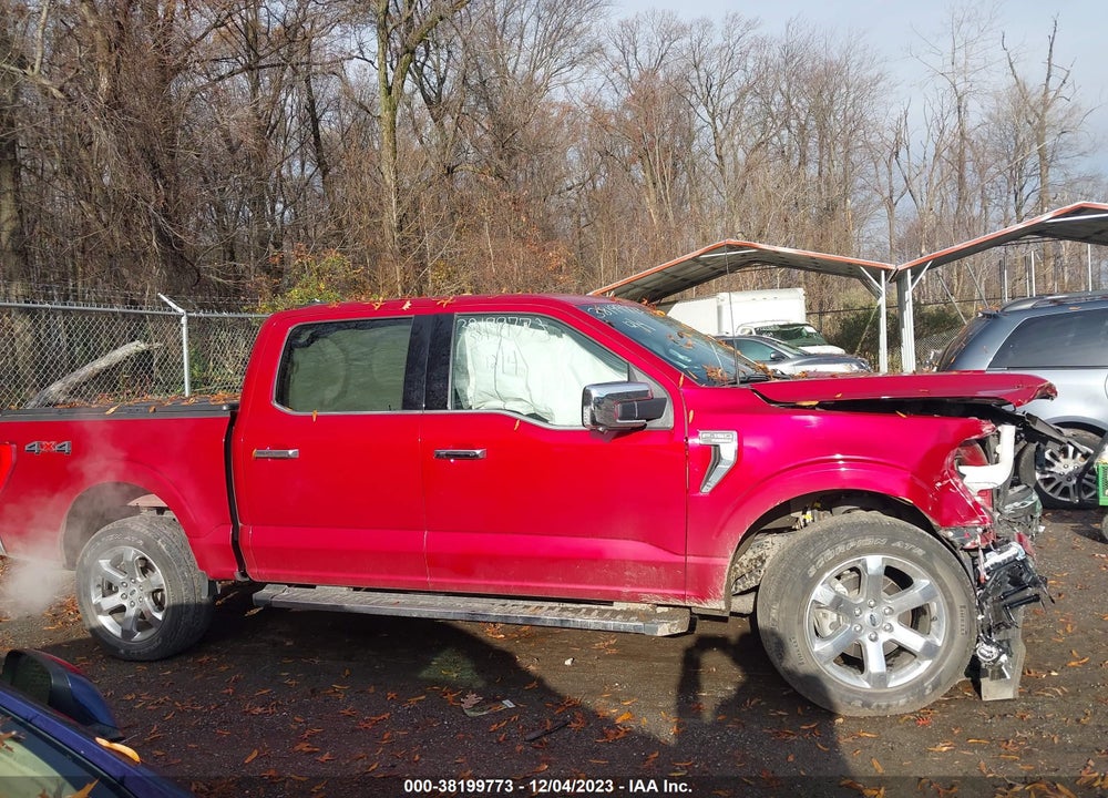 2021 FORD F-150 LARIAT VIN: 1FTFW1E85MKE16147
