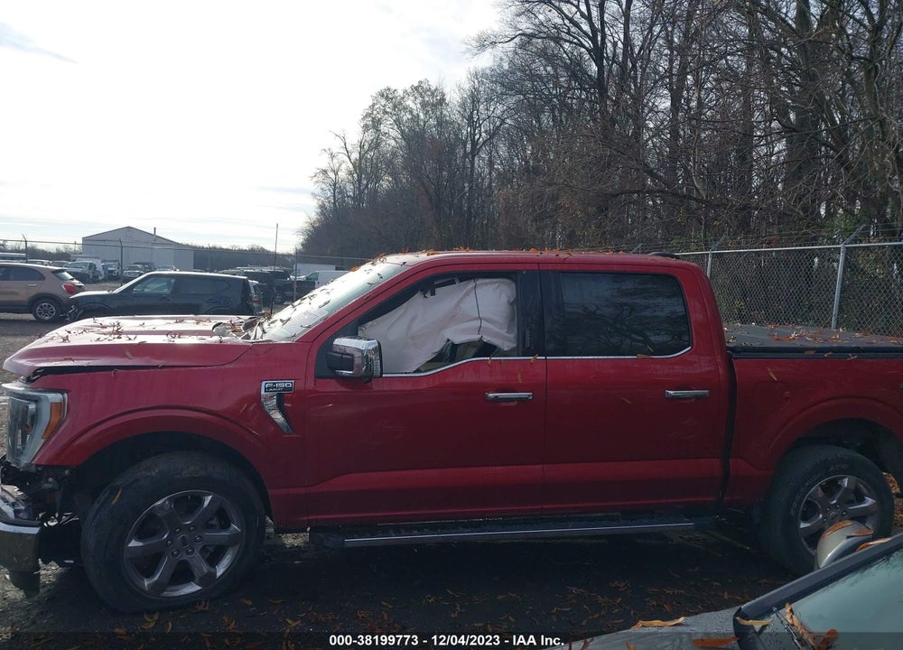 2021 FORD F-150 LARIAT VIN: 1FTFW1E85MKE16147