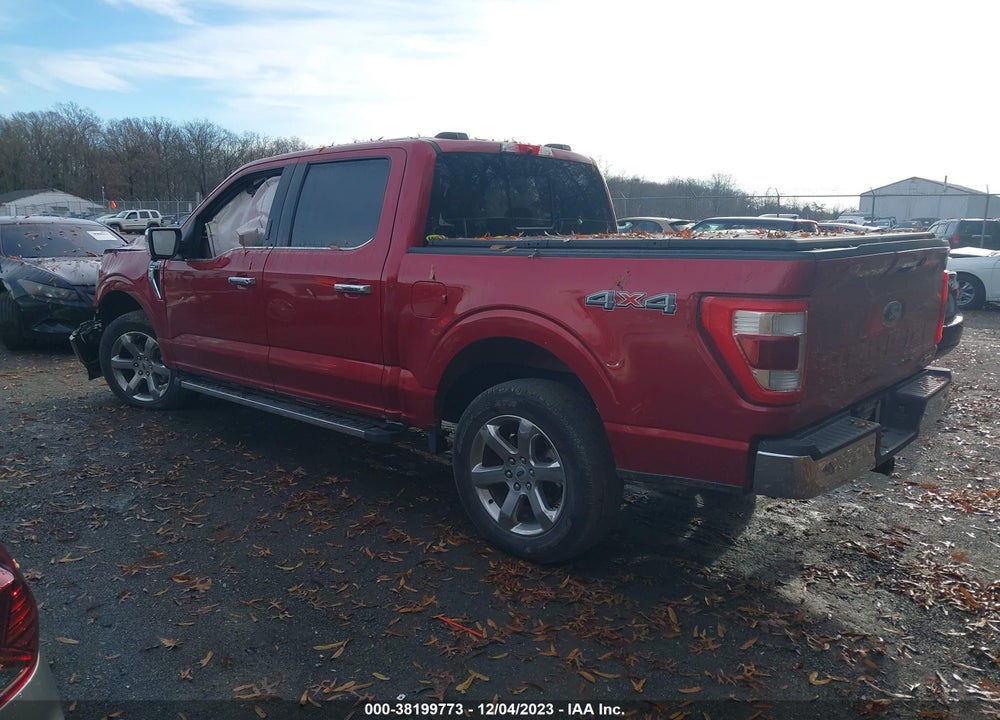 2021 FORD F-150 LARIAT VIN: 1FTFW1E85MKE16147
