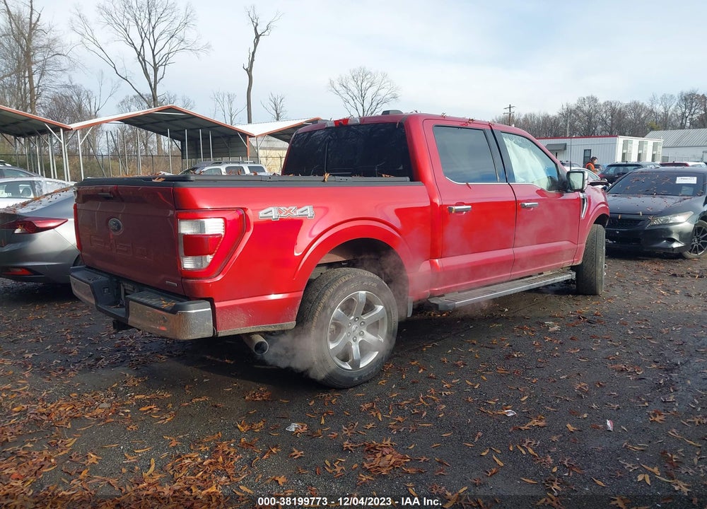 2021 FORD F-150 LARIAT VIN: 1FTFW1E85MKE16147