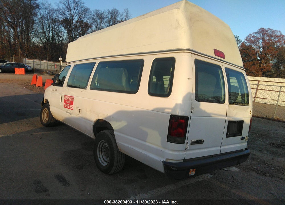 2008 FORD E-350 SUPER DUTY COMMERCIAL/RECREATIONAL VIN: 1FT2S34L38DA32339