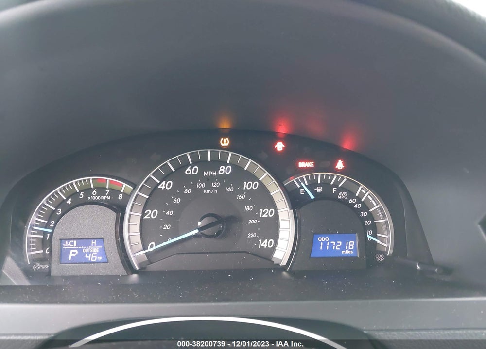 2014 TOYOTA CAMRY SE VIN: 4T1BF1FK0EU349595