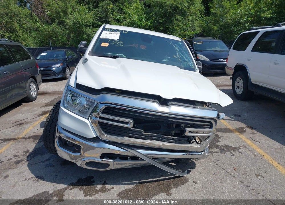 2019 RAM 1500 BIG HORN/LONE STAR 4X4 5'7 BOX VIN: 1C6SRFFT3KN680668