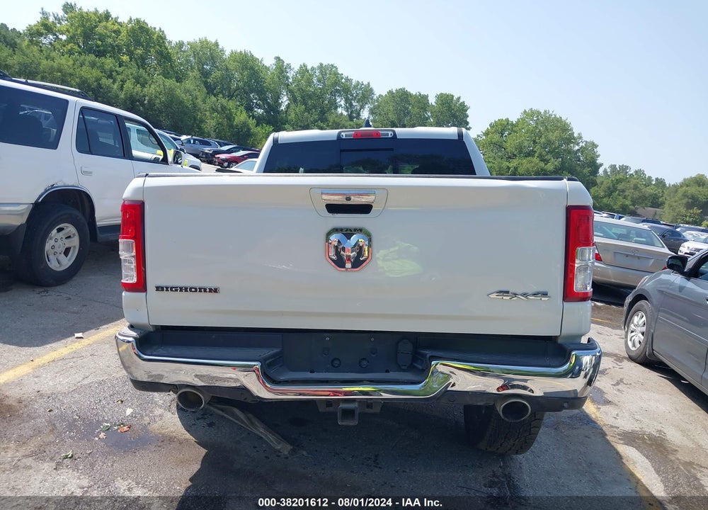 2019 RAM 1500 BIG HORN/LONE STAR 4X4 5'7 BOX VIN: 1C6SRFFT3KN680668