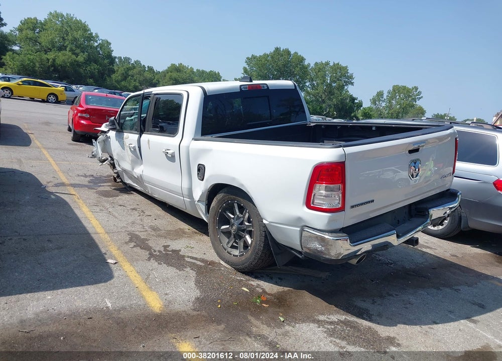 2019 RAM 1500 BIG HORN/LONE STAR 4X4 5'7 BOX VIN: 1C6SRFFT3KN680668