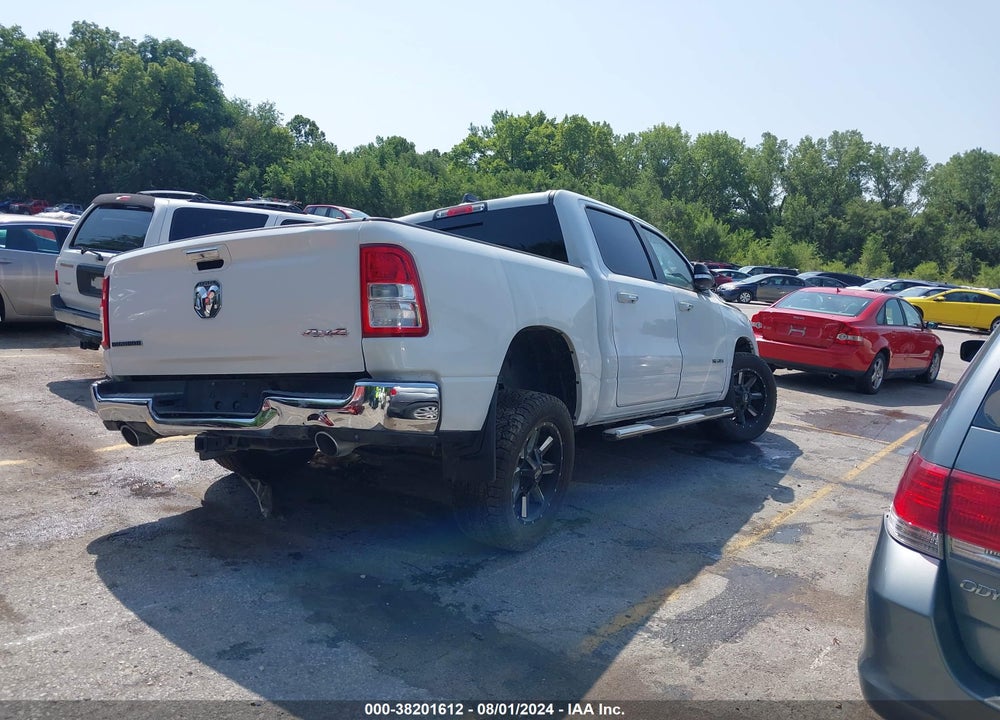 2019 RAM 1500 BIG HORN/LONE STAR 4X4 5'7 BOX VIN: 1C6SRFFT3KN680668