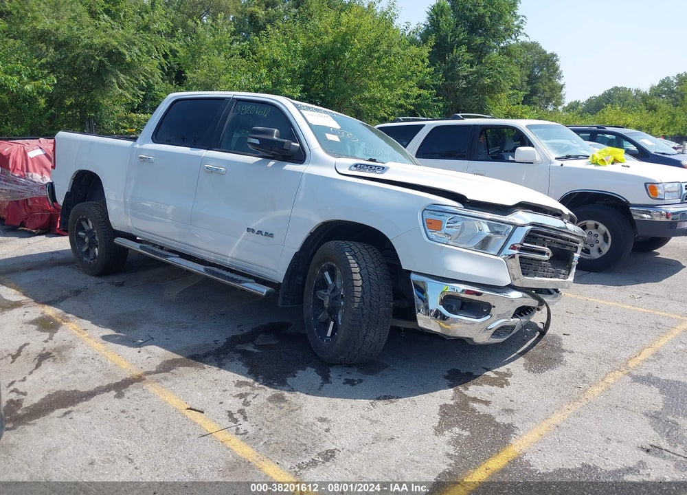 2019 RAM 1500 BIG HORN/LONE STAR 4X4 5'7 BOX VIN: 1C6SRFFT3KN680668
