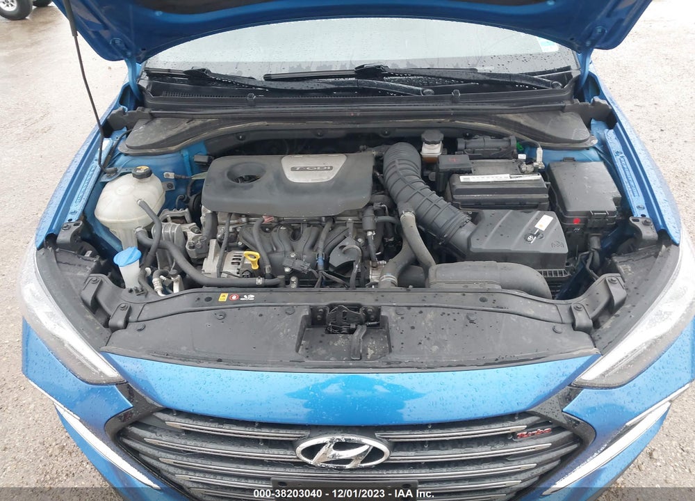 2018 HYUNDAI ELANTRA SPORT VIN: KMHD04LB8JU701431