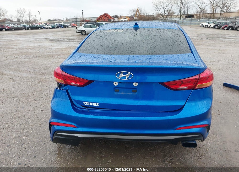 2018 HYUNDAI ELANTRA SPORT VIN: KMHD04LB8JU701431