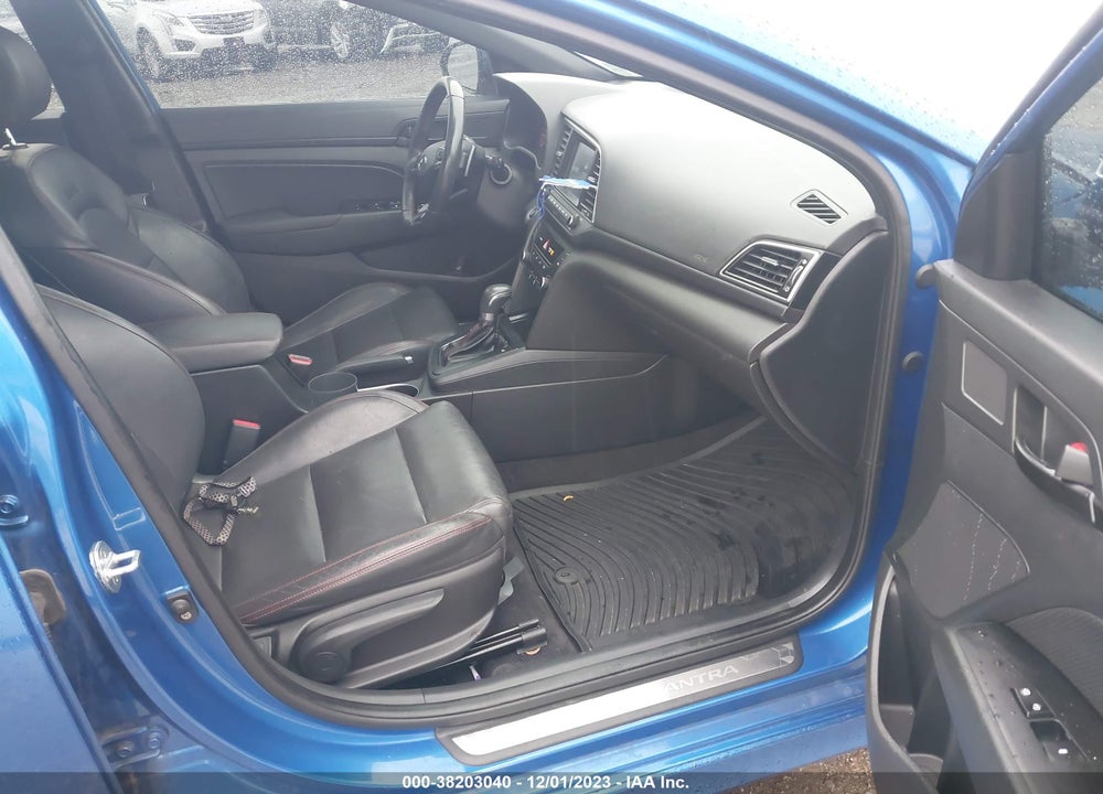 2018 HYUNDAI ELANTRA SPORT VIN: KMHD04LB8JU701431