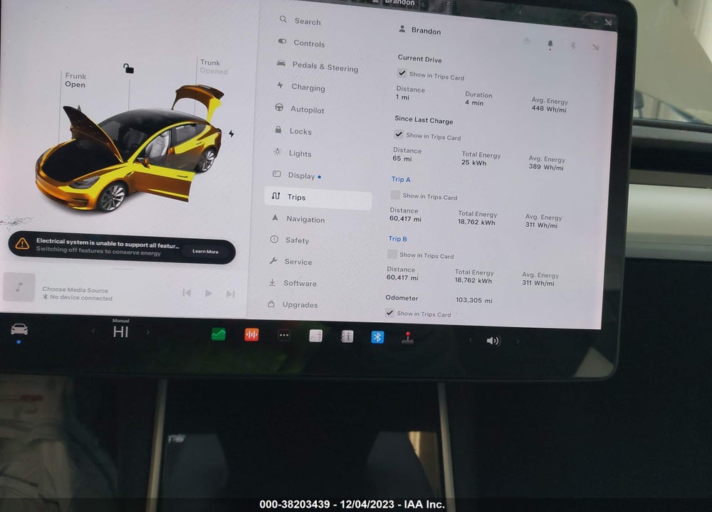 2019 TESLA MODEL 3 VIN: 5YJ3E1EB9KF514349