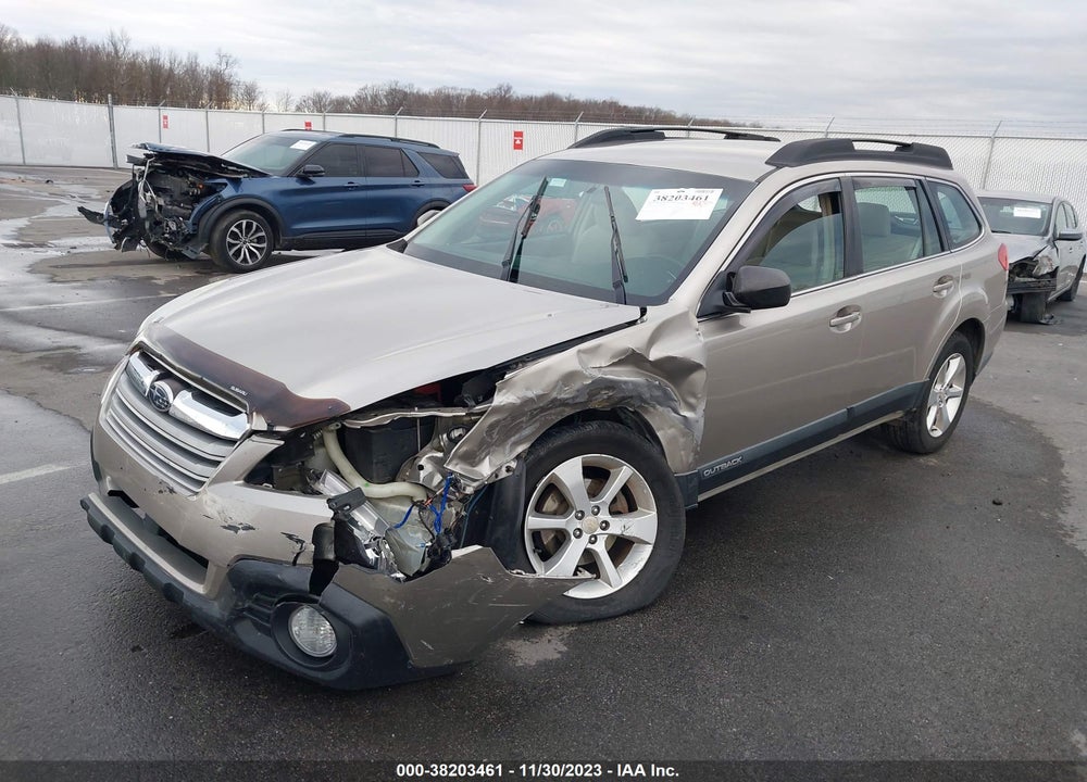 2014 SUBARU OUTBACK 2.5I VIN: 4S4BRBAC3E3253771