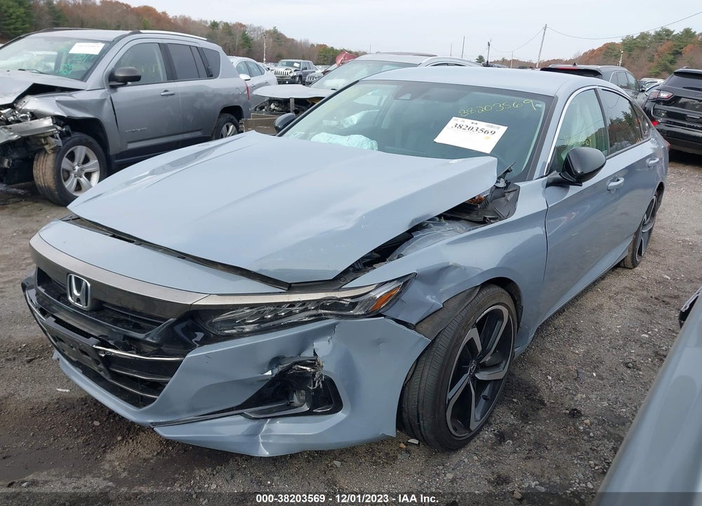 2021 HONDA ACCORD SPORT SPECIAL EDITION VIN: 1HGCV1F4XMA084571