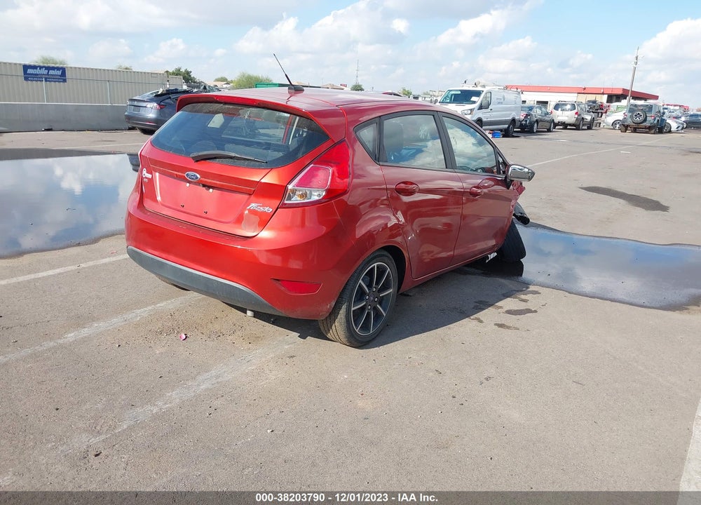 2018 FORD FIESTA SE VIN: 3FADP4EJ3JM100376