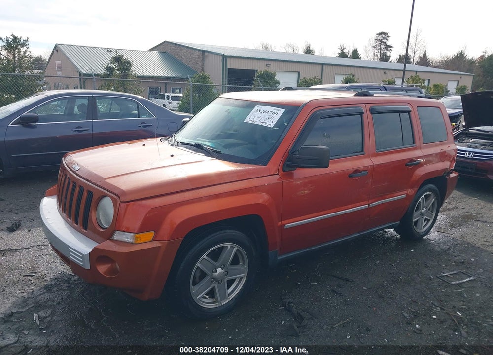2008 JEEP PATRIOT LIMITED VIN: 1J8FF48WX8D693794