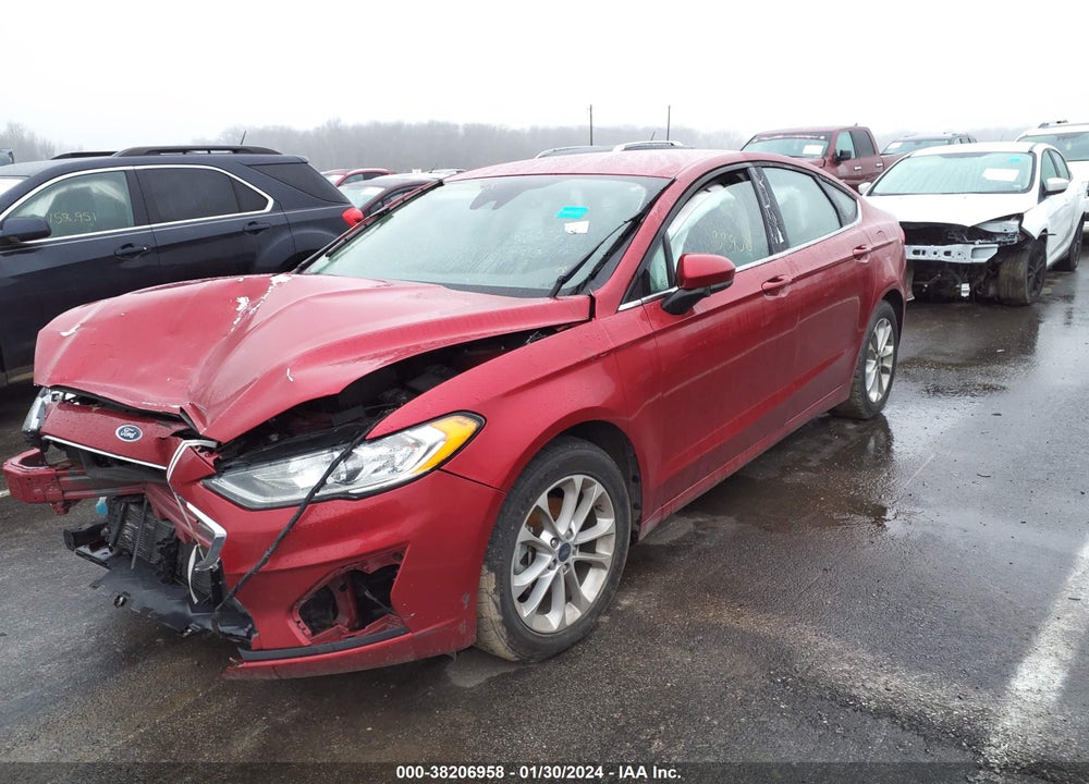2020 FORD FUSION SE VIN: 3FA6P0HD6LR107268