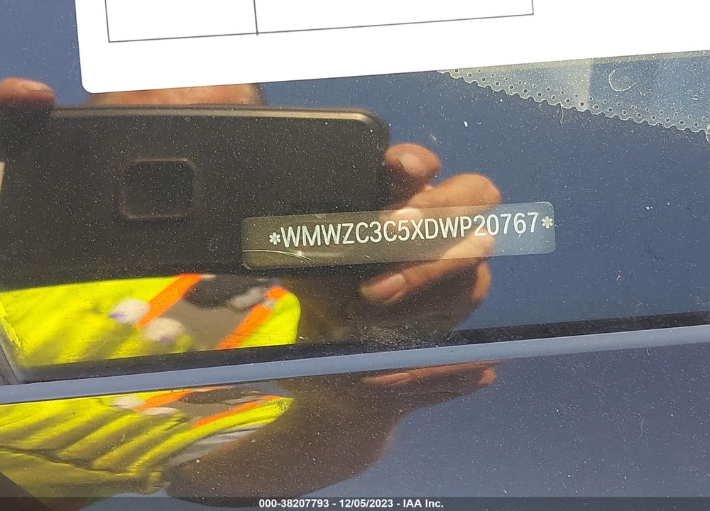 2013 MINI COUNTRYMAN VIN: WMWZC3C5XDWP20767