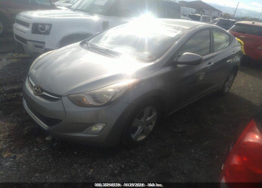 2012 HYUNDAI ELANTRA GLS (ULSAN PLANT) VIN: KMHDH4AEXCU368366