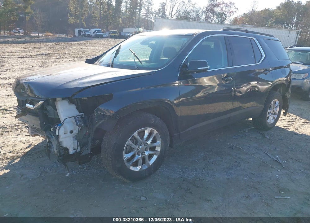 2020 CHEVROLET TRAVERSE FWD LT CLOTH VIN: 1GNERGKW2LJ296215