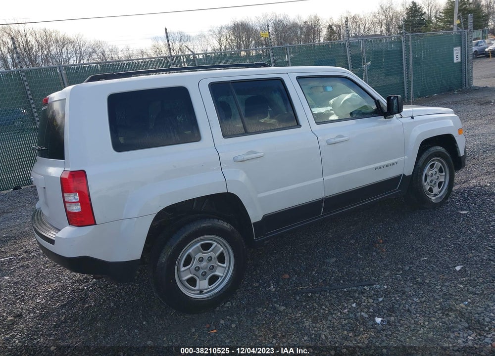 2014 JEEP PATRIOT VIN: 1C4NJRBB8ED533686
