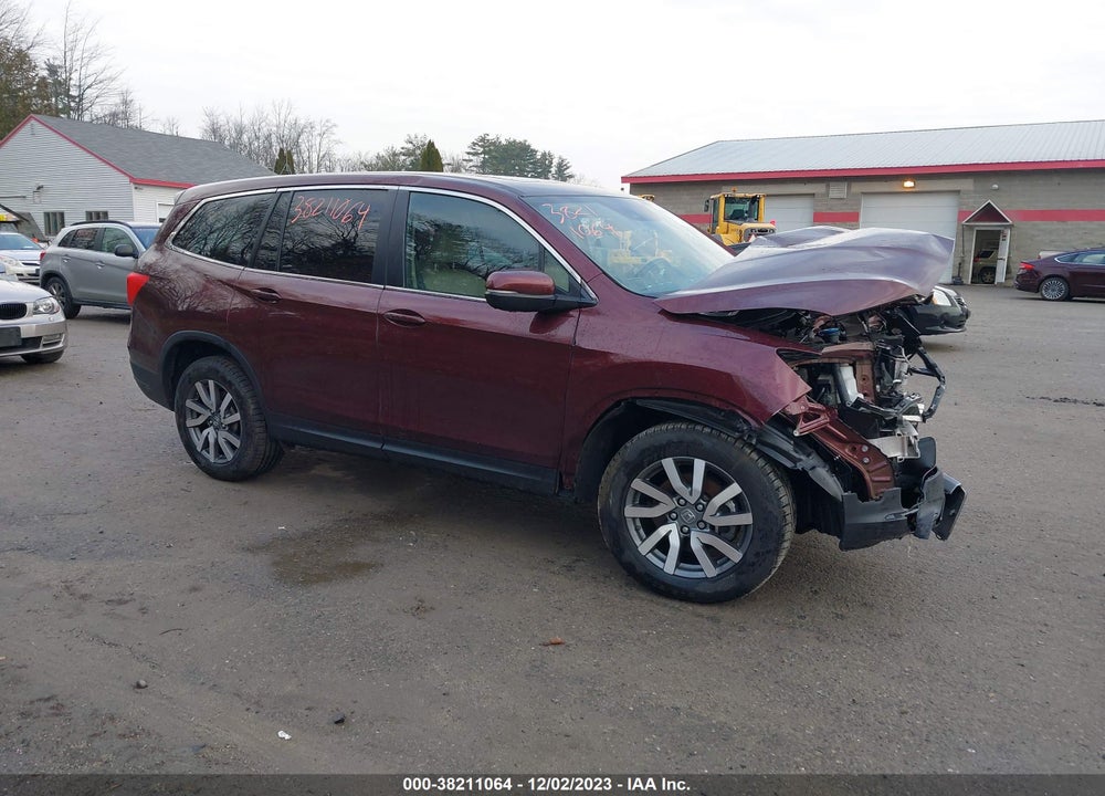 2021 HONDA PILOT AWD EX-L VIN: 5FNYF6H55MB061209