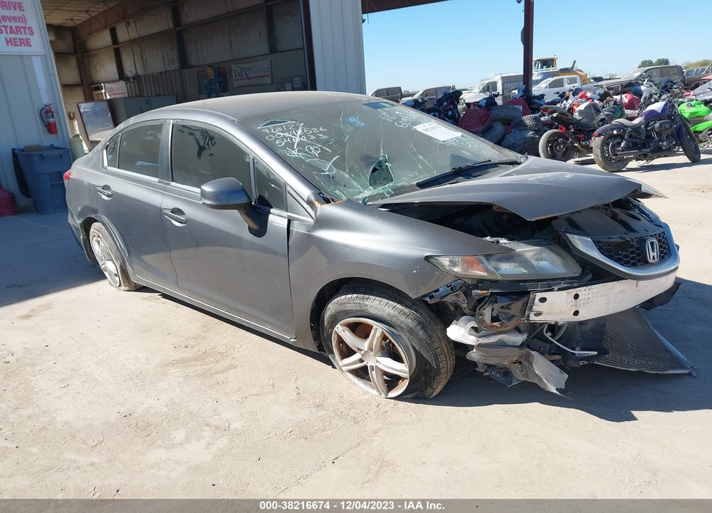 2013 HONDA CIVIC LX VIN: 2HGFB2F56DH546033