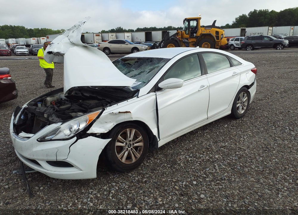 2012 HYUNDAI SONATA GLS VIN: 5NPEB4AC2CH444052