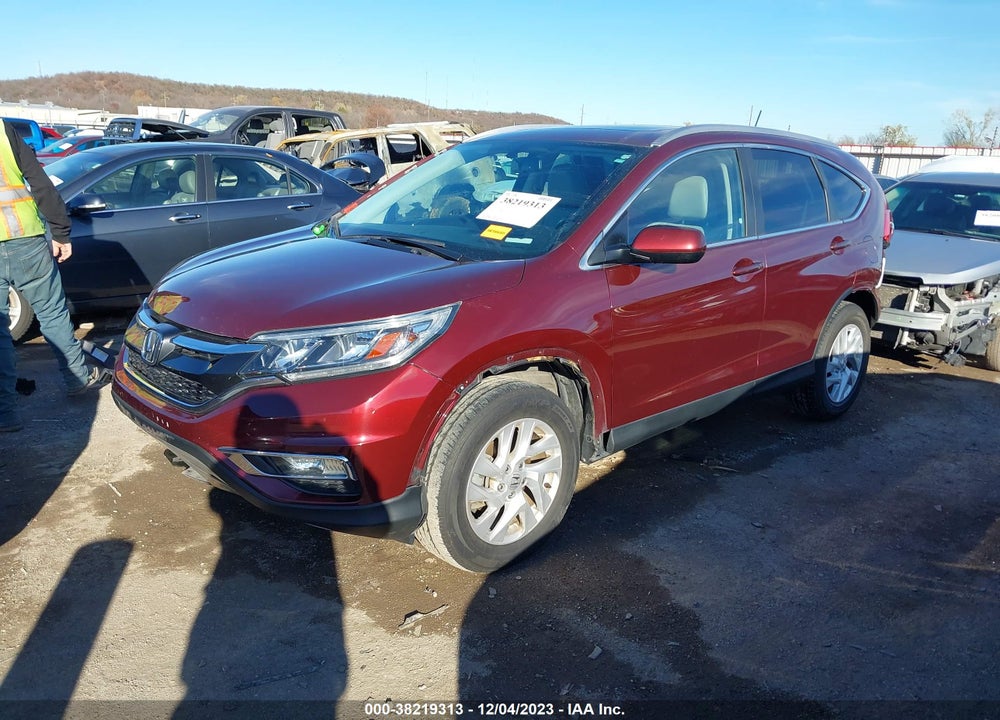 2016 HONDA CR-V EX-L VIN: 2HKRM4H74GH614180