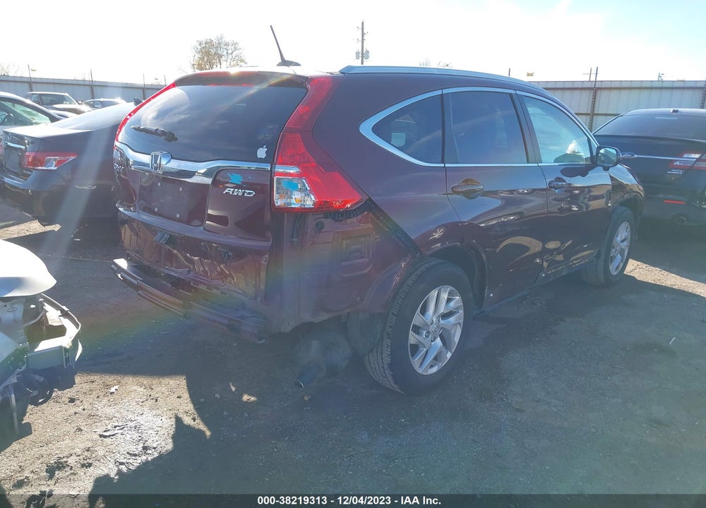 2016 HONDA CR-V EX-L VIN: 2HKRM4H74GH614180
