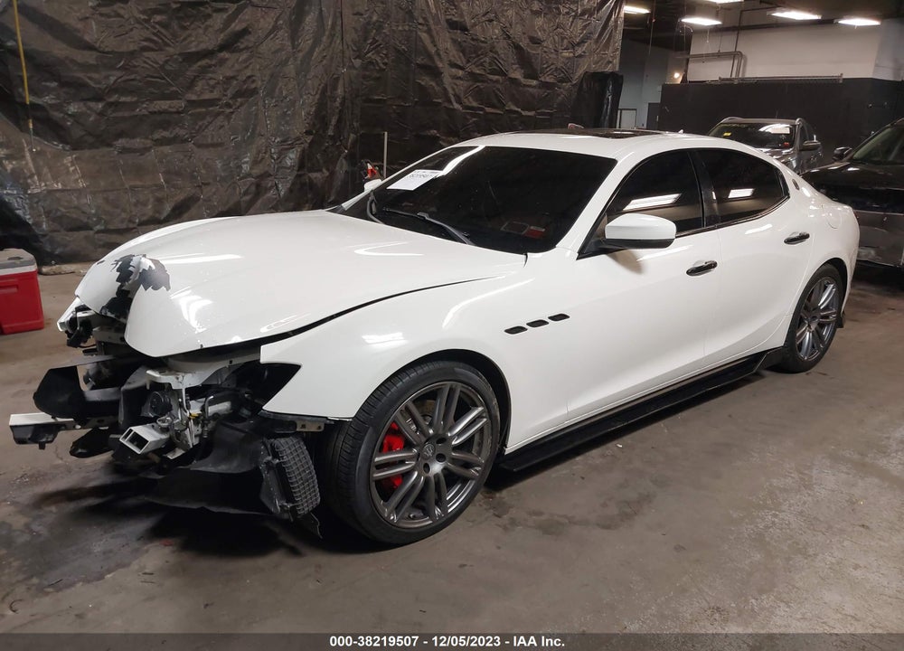 2018 MASERATI GHIBLI S VIN: ZAM57YSA0J1281505