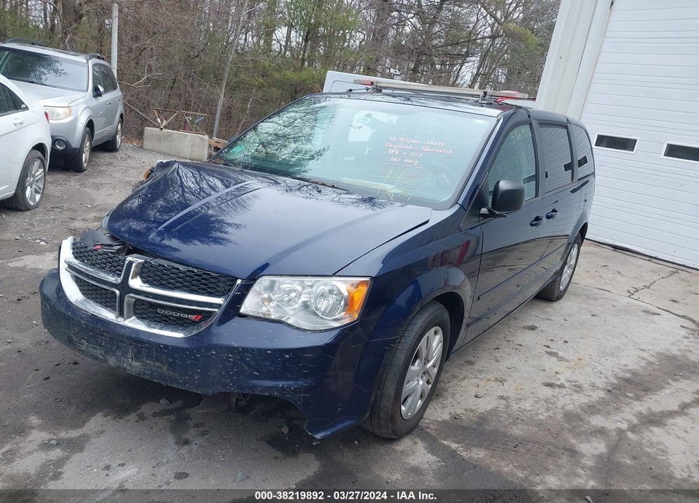 2015 DODGE GRAND CARAVAN AVP/SE VIN: 2C4RDGBGXFR658809