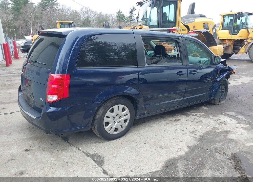 2015 DODGE GRAND CARAVAN AVP/SE VIN: 2C4RDGBGXFR658809