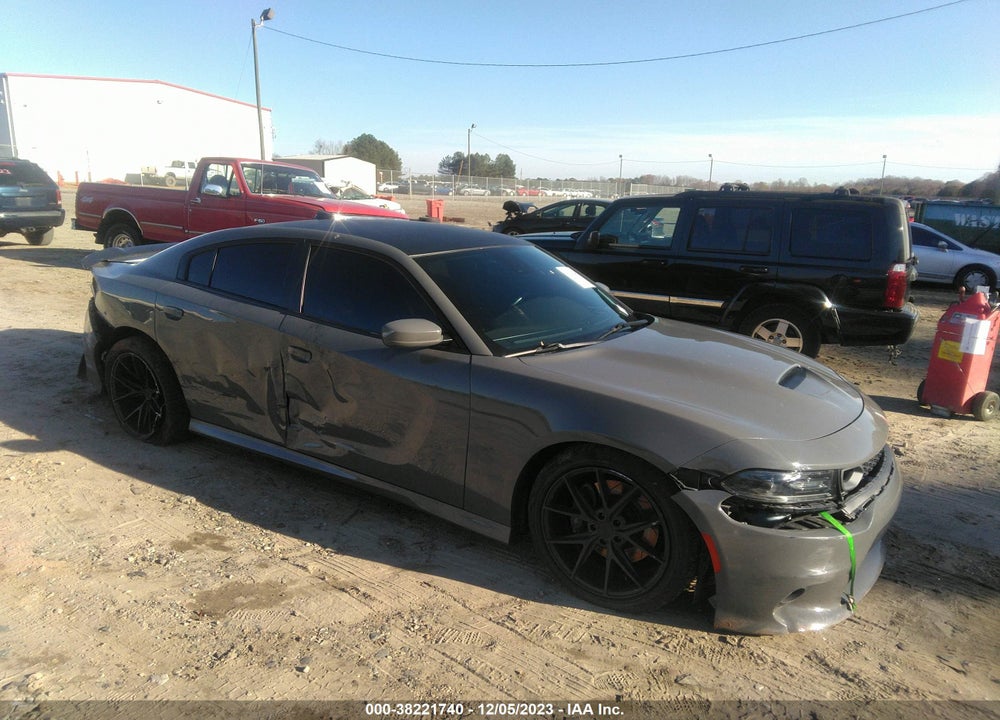 2019 DODGE CHARGER SCAT PACK RWD VIN: 2C3CDXGJ4KH553326
