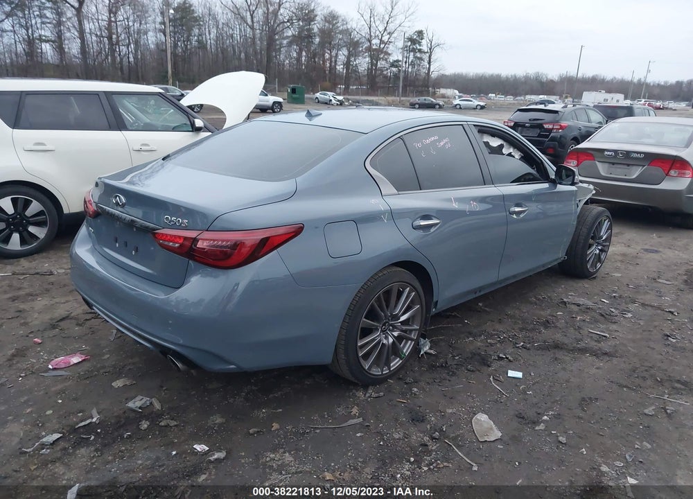 2023 INFINITI Q50 RED SPORT 400 AWD VIN: JN1FV7DR5PM590540