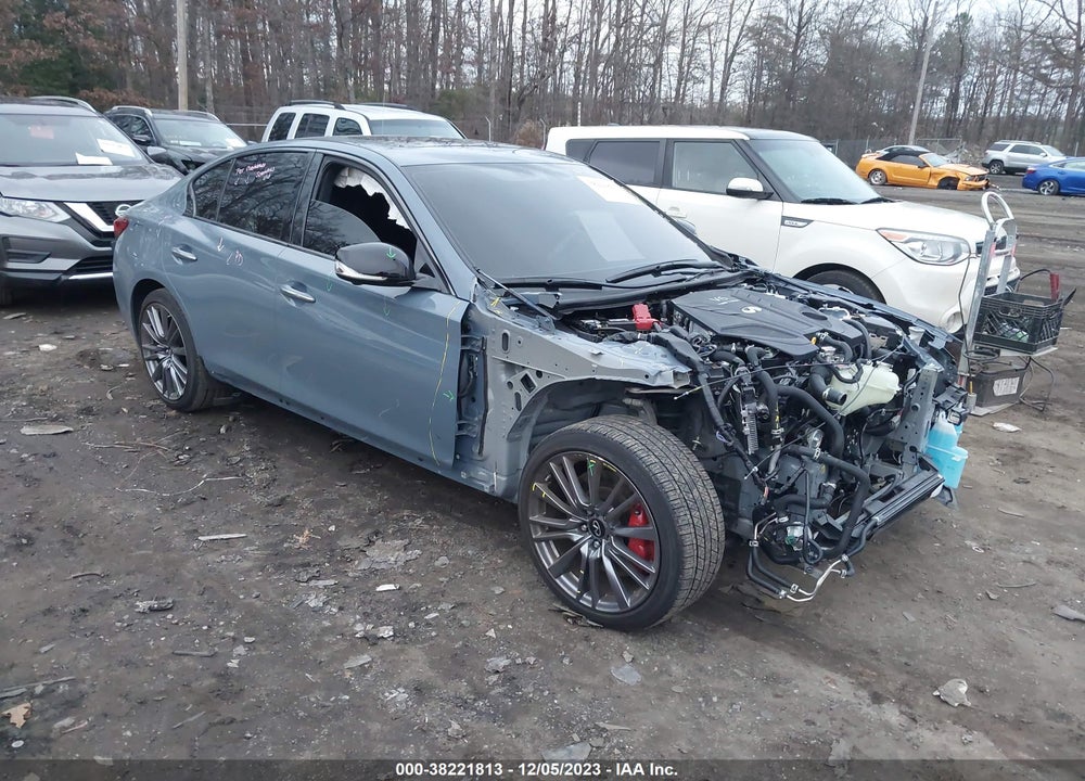 2023 INFINITI Q50 RED SPORT 400 AWD VIN: JN1FV7DR5PM590540