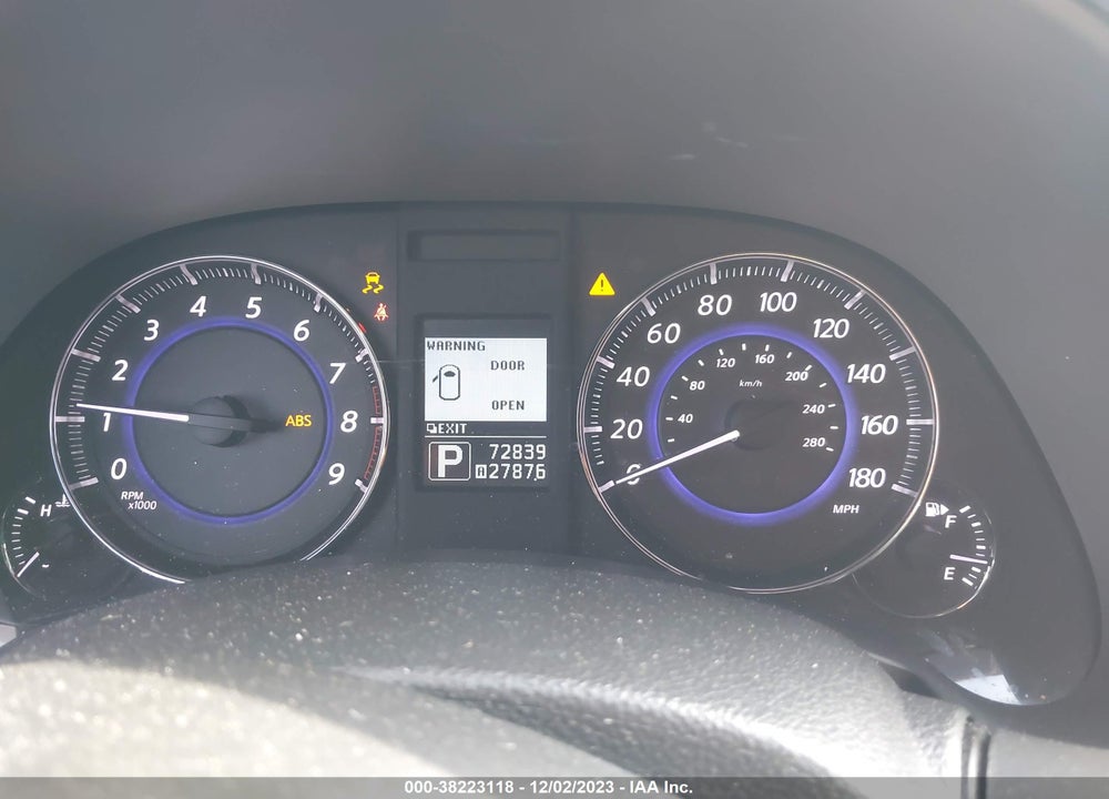 2014 INFINITI QX70 VIN: JN8CS1MU5EM451777