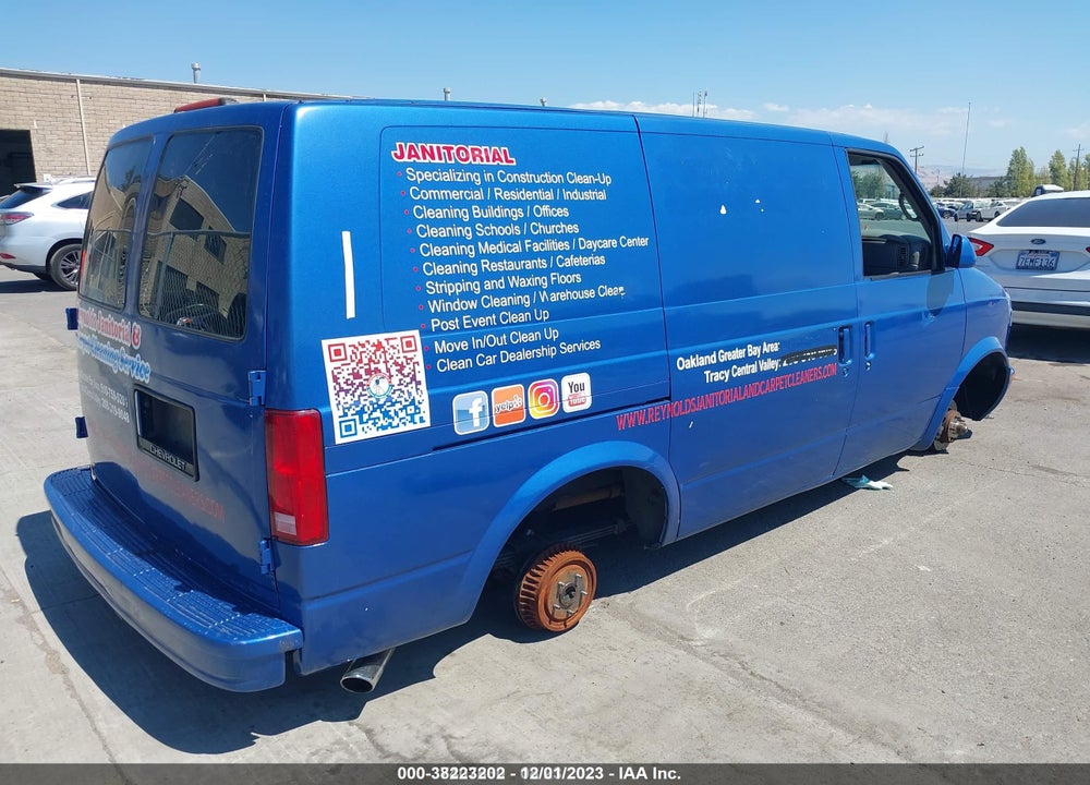 1996 GMC SAFARI XT VIN: 1GTDM19W2TB501189