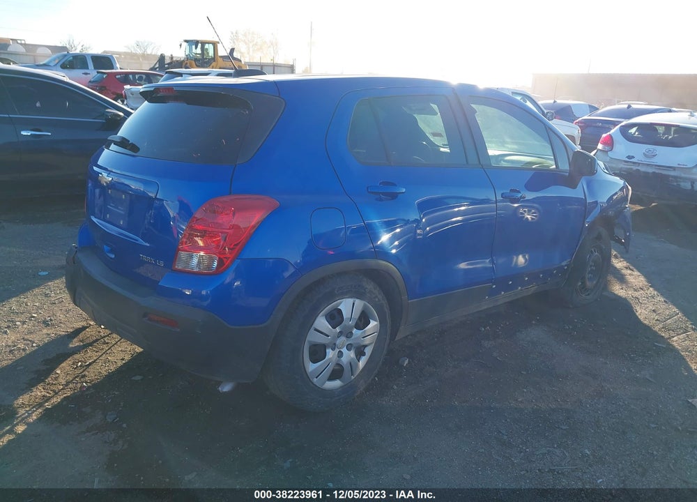 2015 CHEVROLET TRAX LS VIN: KL7CJKSB4FB215041